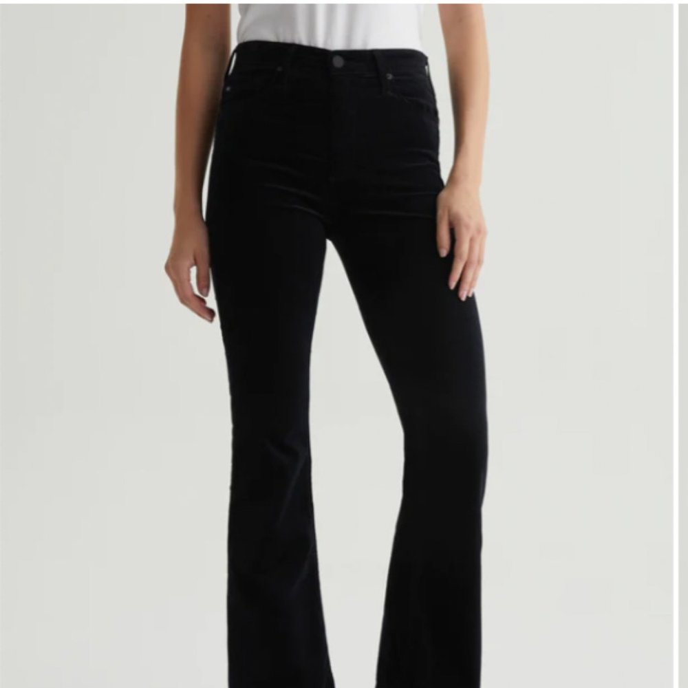 Farrah Boot VELVET HIGH-RISE BOOT in NEW CONDITION